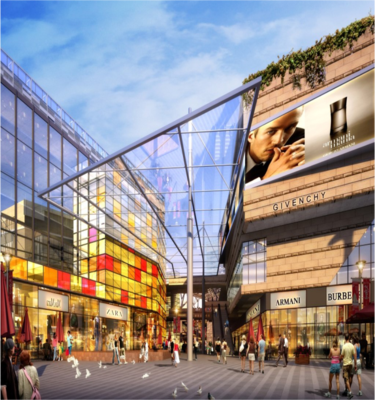 【经典案例】
深圳机场领航城商业中心商业排油烟安装工程